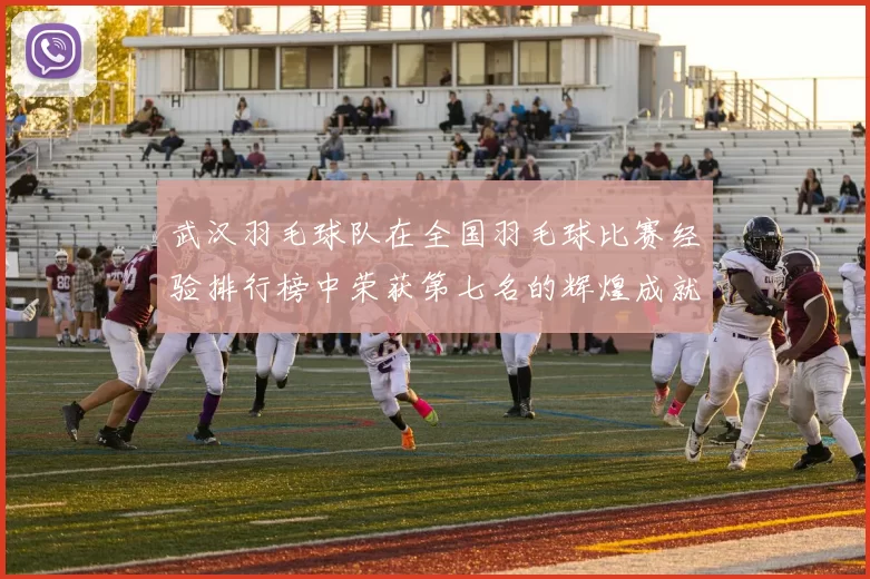 武汉羽毛球队在全国羽毛球比赛经验排行榜中荣获第七名的辉煌成就